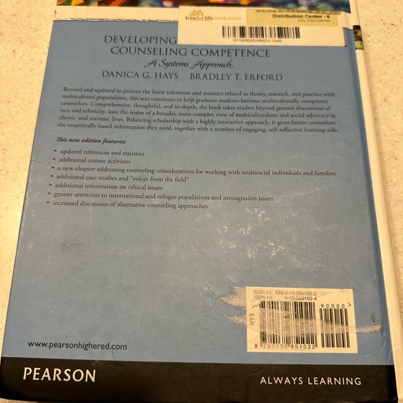 Developing Multicultural Counseling Competence A Systems Approach 2nd
Ed. Erford - Picture 3 of 14